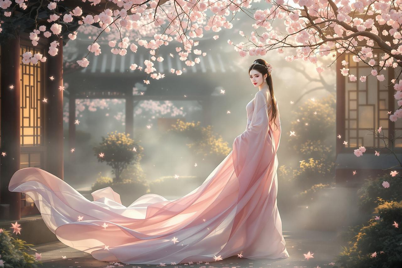 吃瓜51网 - 某小花旦新剧路透曝光，古装造型美出新高度